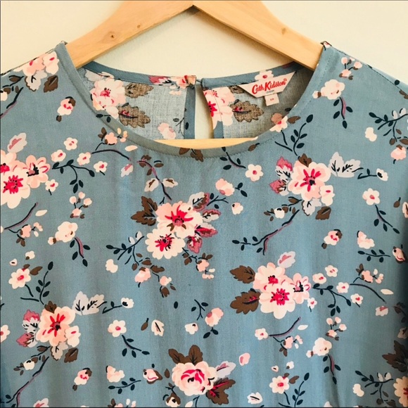 Cath Kidston Dresses & Skirts - Cath Kidston Floral Shift Dress in Blue